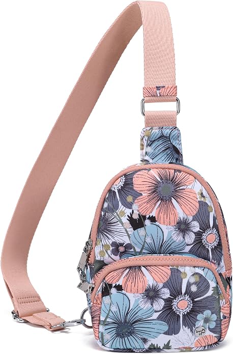 NEICOA Small Anti Theft Crossbody Bags for Women Lightweight RFID Sling Bag | Nylon Travel Purse for Daily Casual Use by NEICOA