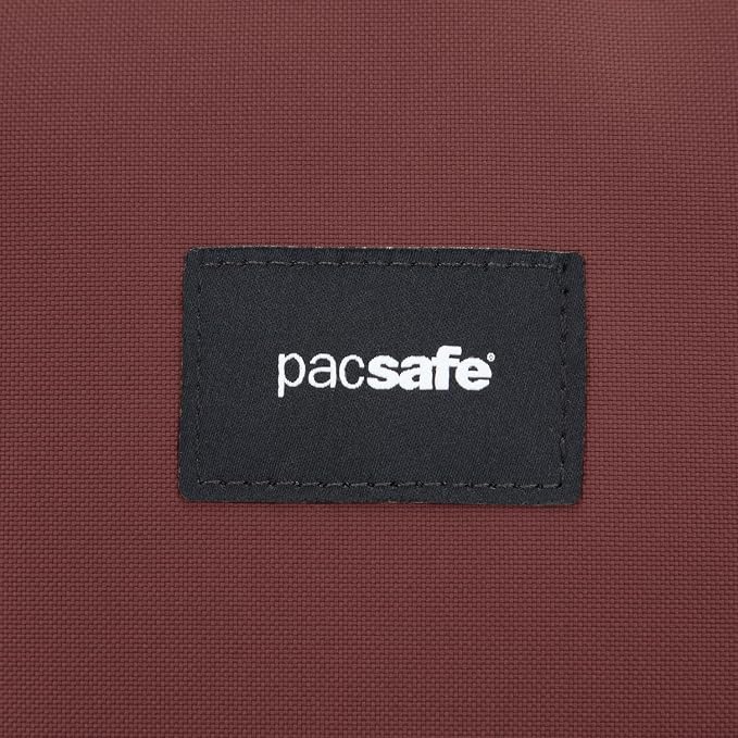 Pacsafe GO 25L Anti Theft Backpack, Garnet Red - Image 12