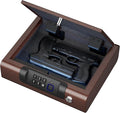 BILLCONCH Gun Safe,Biometric Fingerprint Gun Safe for Handgun Pistol Safes | Fingerprint PIN Key Unlock, Interior Light and USB Charging Lock box with Silent Mode for Bedroom Nightstand by BILLCONCHSmartGunSafes