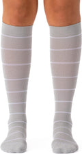 Nylon Knee High Socks - 15-20mmHg Graduated Compression Socks - Soft & Breathable Support Unisex Socks by Comrad