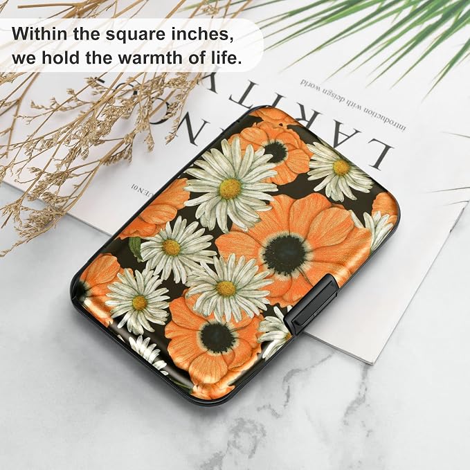 RFID Aluminum Wallet Credit Card Protector Case Holder for Men Women | Mini RFID Aluminum Wallet Credit Cards Holder Business Card Case Metal ID Case for Men Women - Image 6