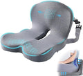 Seat Cushion with Lumbar Support Pillow, Back and Seat Cushion for Office | Ergonomic L-Shaped Car Seat Cushion for Cars, Wheelchairs, Truck Seat Cushion for Sciatica & Lower Back Pain Relief by MosxoedEnjoyLife