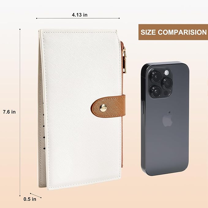 Travelambo RFID Wallet Women Bifold Multi Card Wallet Case with Zipper Pocke Credit Card Holder for Women - Image 2