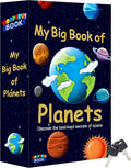 Space Real Pages Book Safe with Key Lock,Money Safe Book Storage Lock Boxes for Personal Items Large Capacity Diversion Safes Hold Phone,Cash by Ulixu
