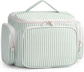 Narwey Hanging Travel Toiletry Bag for Women, Large Makeup Cosmetic Bag | Wide Open, Organized Pocket, Dry Wet Separation, Portable Bathroom Travel Bag for Full Size Toiletries, Vivid Pattern, Gifts by Narwey
