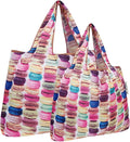 allydrew Large Foldable Tote Nylon Reusable Grocery Bags by allydrew