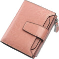 Small Compact Women Wallet RFID Blocking Genuine Leather Bifold Purse with ID Windows by Lavemi