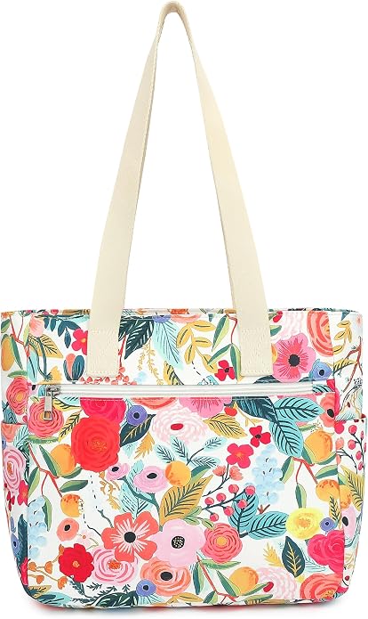 Women Tote Bag With Muti-Pockets,Lightweight Shoulder Bag,Large Capacity Handbag for Travel, Work, Gym - Image 4