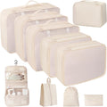 10 Pcs Set Packing Cubes - Travel Packing Organizers, Expandable Suitcase Organizer, Luggage Organizer Bags by WelcometoLUCDNC