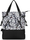 Sherpani Tempest, Anti Theft Convertible Backpack Tote, 14L Travel Backpack, Travel Gifts for Women, Handbags, RFID Protection, Metal Hardware, Fits 15” Laptop (No Sleeve) (Sakura) by SHERPANI
