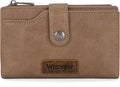 Wrangler Wallet for Women Bifold Card Holder with Zipper and ID Window by Wrangler%C2%AE