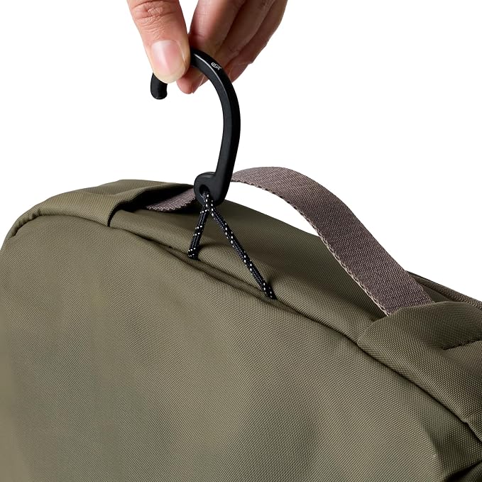 Bellroy Hanging Toiletry Kit Plus 8L, Travel Toiletry Bag - SeaKelp | 8L travel hanging toiletry bag for your toiletries and essentials - Image 3