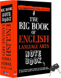 English Arts Book Safe Storage Box with Real Pages Key Lock Box Money Safe Book Storage Lock Boxes for Personal Items Large Capacity Diversion Safes Hold Phone,Cash by Ulixu