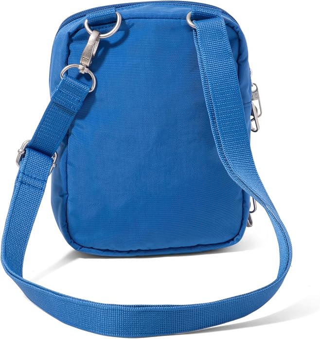 Baggallini Securtex® Anti-theft Mini Everything Crossbody Bag, 6.3"x8.25" Rfid, Locking Zippers & Cut-resistant Strap - Image 8