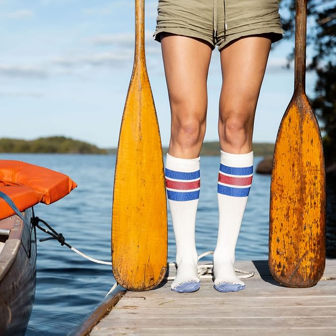 CloudLine - Merino Wool Graduated Compression Socks for Men and Women - Ultralight, Moisture Wicking, Made in USA - 1 Pair - Image 9