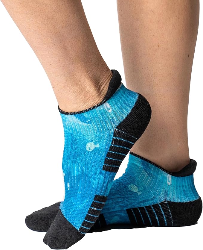 Viasox Ankle Compression Socks for Women & Men, 14 mmHg Support Improves Circulation, Extra Cushioned by Viasox