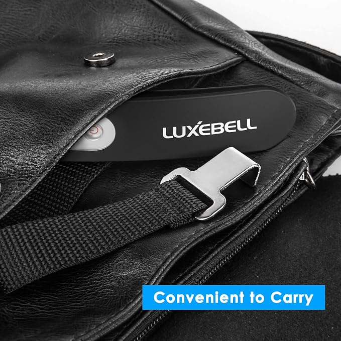 Digital Luggage Scale Vacation Travel Essentials Accessories Gifts for Traveler Portable Suitcase Handheld Weight Scale 110 lbs Hanging Baggage Travel Must Haves - Image 7