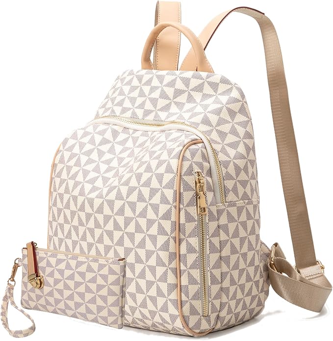 Womens Backpack Purse Leather Anti-theft Large Fashion Designer Travel Backpack Bag Men's Backpack Shoulder Bags by BuyNow