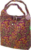 ECO CHIC Foldable Reusable Grocery Bags - Lightweight, Recycled & Reusable Shopping Bag - Waterproof Packable Tote by ECOCHIC