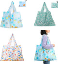 CISMARK Extra Large 50lbs Foldable Reusable Shopping Bags kitchen reusable grocery bags Washable Polyester Bags in Pocket by CISMARK