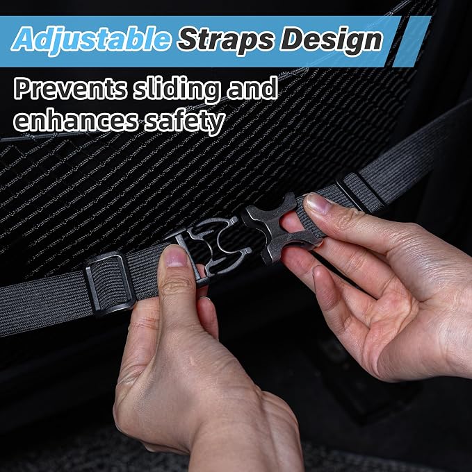 VUSIGN X-Large Seat Cushion for Truck & Car Drivers, Memory Foam Seat Cushion for Long Driving, Sciatica & Tailbone Pain Relief, Ergonomic Back Support Cushion with Non-Slip Bottom & Washable Cover - Image 7