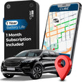 Cube Pro Real-Time GPS Tracker for Cars & Trucks w/ 4G LTE & 1 Year Battery | IP67 Waterproof Hidden Magnetic Tracking Device for Cars, Fleets, Trailers - Pinpoint Accuracy w/ Smart Alerts & Geo-Fencing by CUBEGPSTracker