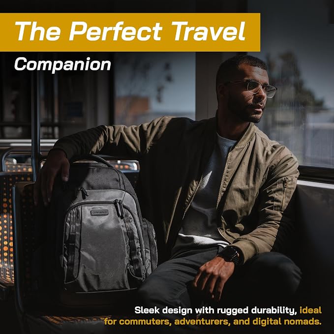 EMP Proof Backpack PRO, Faraday Backpack For Laptops & Devices | Military Grade Data Protection & Privacy Bag For Laptops, Standard, RFID Pockets, TSA Lock, Rainfly & 180 Degree Lay Flat - Image 8