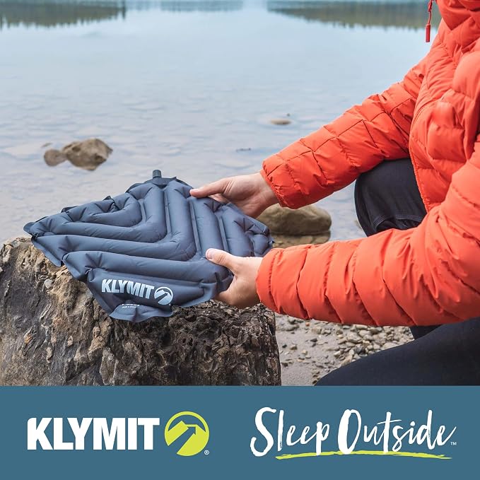 KLYMIT V Seat - Portable, Inflatable Padded Cushion Seat, Perfect for Air Travel, Camping, Backpacking and Bleacher Seats - Image 6