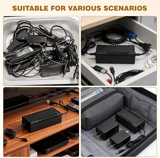 Homoyoyo Container Discreet Fake Charger Plug for Hidden Storage Money Hider Safe Box - Image 5