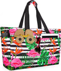 ISEYOU Extra Large Beach Bag Waterproof Beach Totes Bags for Women, Lightweight Foldable Pool Bag with Zipper Wet Compartment by ISEYOUmakeabetterlife