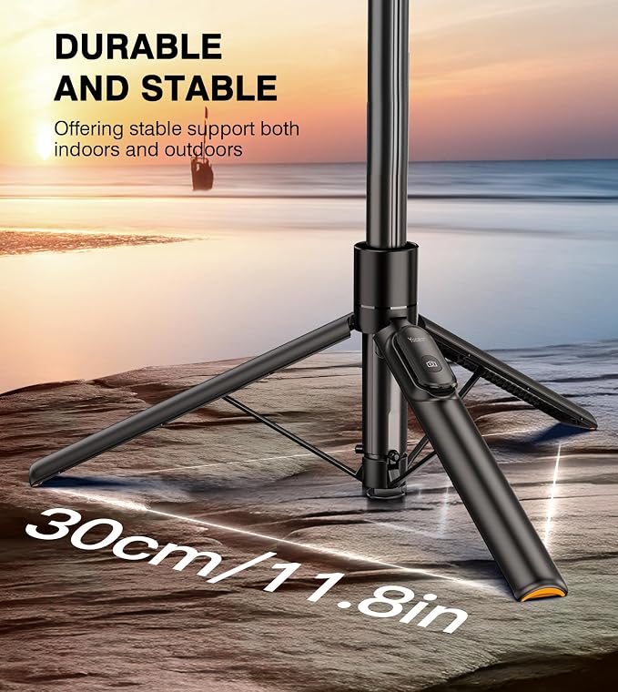 for Mag Safe Tripod for iPhone, JustTap 65” Selfie Stick for iPhone | 360 Magnetic Mount,4 Positions for Front & Rear Shooting,Phone Tripod Stand for Video Recording Travel Vlog Live Streaming - Image 8