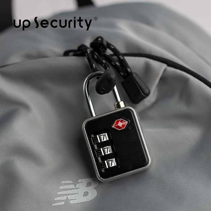 Suitcase Locks TSA Approved, Small Combination Padlock for Locker, Mini Combo Padlock, TSA Locks for Luggage, Gym Locker, Backpack Zipper, Gun Case, Ammo Can, Storage Box, Toolbox Outdoor - Image 2