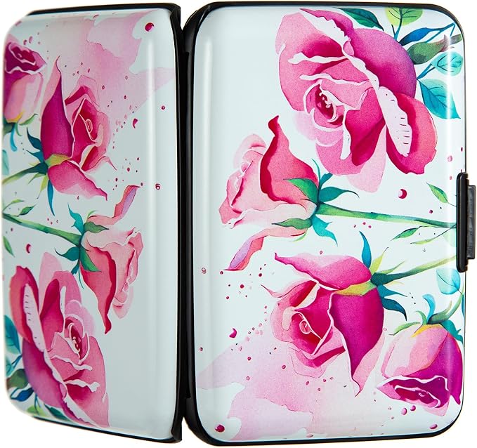 Credit Card Holder Small RFID Blocking Wallet Business Metal Slim Mini Aluminum Hard Case for Women Men - Image 6