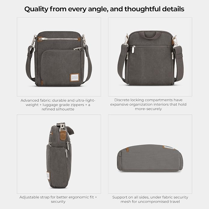 Travelon Anti-Theft Heritage Tour Bag - Image 5