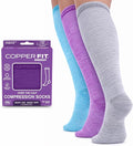 Copper Fit Women's Energy Easy-on/Easy-off Knee High Compression Socks by CopperFit