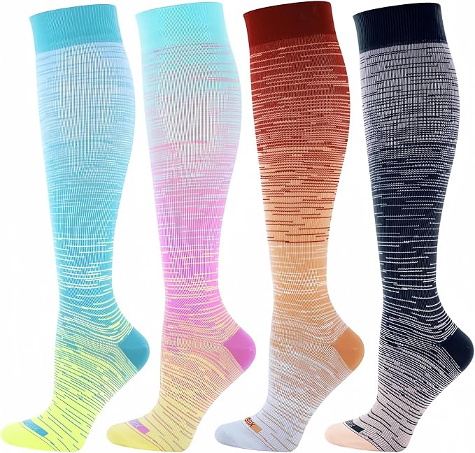 LEVSOX Compression Socks Women and Men, 20-30mmHg, Best for Nurses, Travel, Pregnancy by Levsox