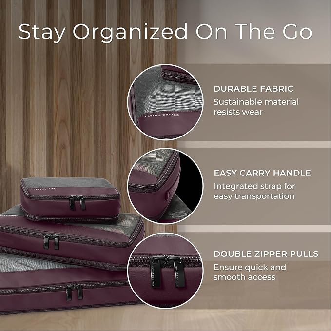 Briggs & Riley Travel Essentials Check In Compression Packing Cube Set - Image 2