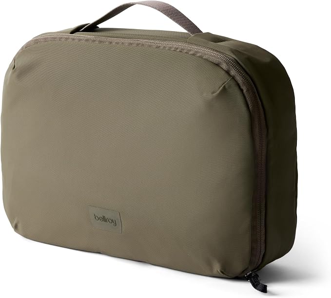 Bellroy Hanging Toiletry Kit Plus 8L, Travel Toiletry Bag - SeaKelp | 8L travel hanging toiletry bag for your toiletries and essentials by Unknown