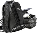 EZ-RiderPRO Waterproof Motorcycle Backpack 2 Helmets 28-35L White Logo | Expandable design with laptop compartment, helmet strap and reflective details for commuting and motorcycle touring. by OGOriginal