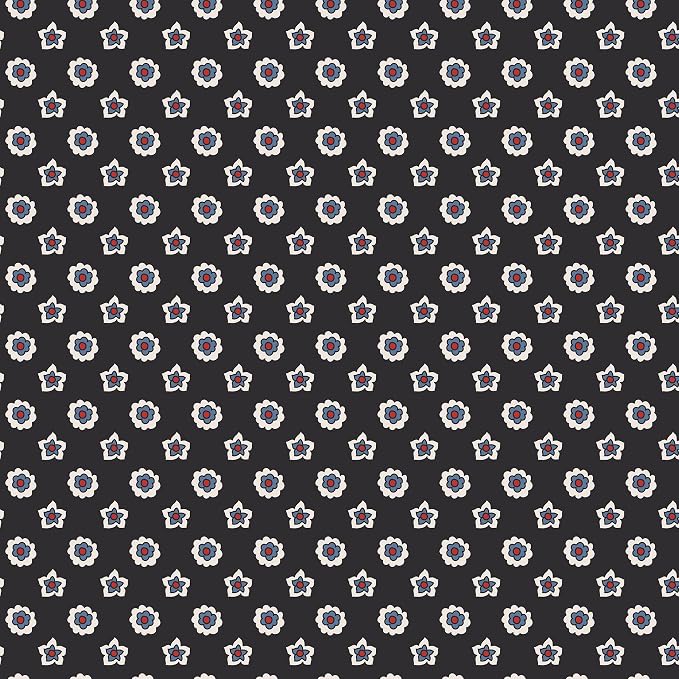 Vera Bradley Women's Fleece Plush Throw Blanket, Mini Flower Dot Black, One Size - Image 4