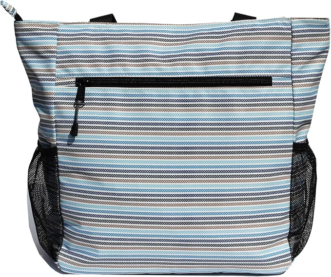 ESVAN Original Floral Water Resistant Large Tote Bag Shoulder Bag for Gym Beach Travel Daily Bags Upgraded - Image 3