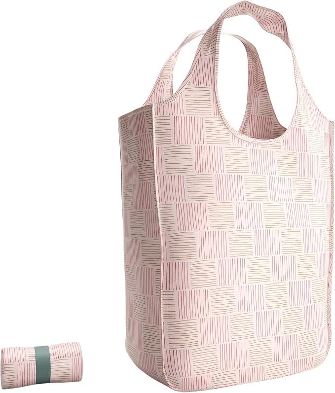 Pure Sage Reusable Grocery Bag - Stylish Shopping Bags for Groceries - Foldable Tote Bag by PureSage
