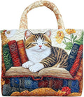 Women's Quilted Tote Bag – Lightweight Large Capacity Foldable for Travel | 20.87" L x 15.75" H by Unknown
