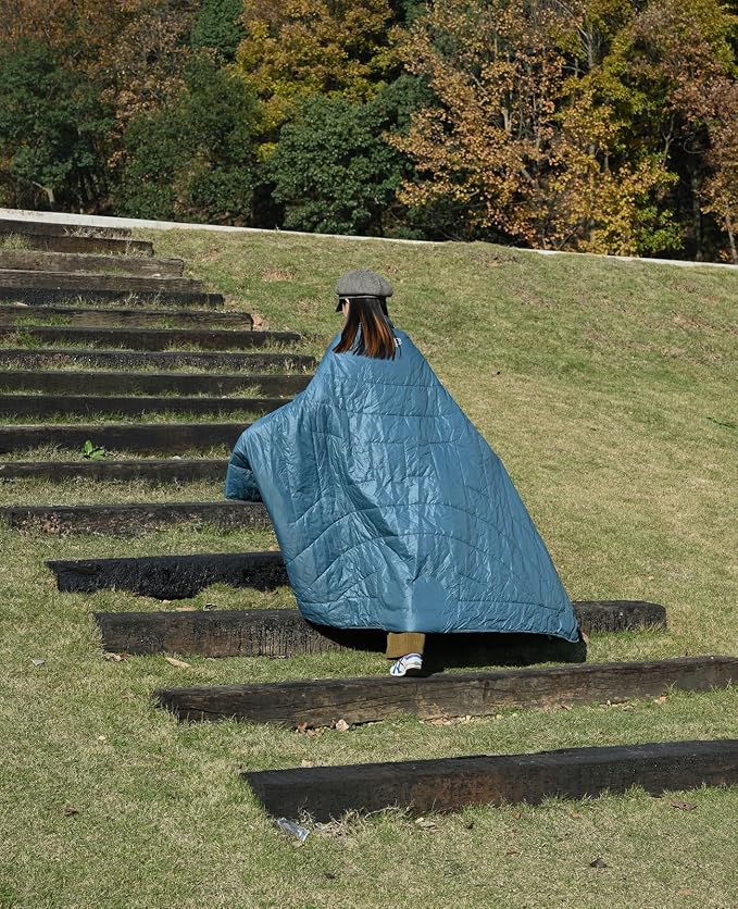 3M Thinsulate Insulation Warm Camping Blanket Ultralight Compact - Image 2