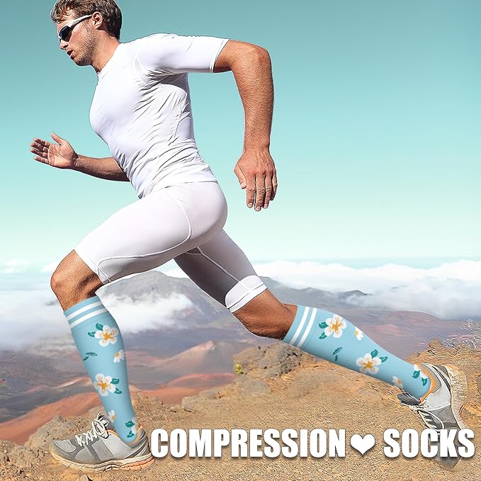 3 Pack Medical Compression Sock-Compression Sock For Women and Men Circulation -Best for Running,Nursing,Athletic Sports - Image 4