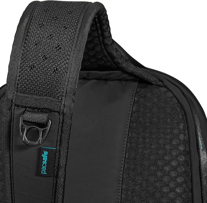 Pacsafe ECO 12L Anti Theft Sling Backpack, ECONYL Black - Image 7