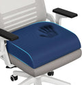 TranquilRelax Memory Foam Seat Cushion for Office Chair, 3-Inch, Blue | Medium-firm Support for Long Sitting, Washable Mesh Cover, Non-slip Base, Perfect for Car Seats & Short Drivers by Unknown