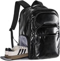 BAGSMART 30L Travel Backpack, 15.6 Inch Carry On Backpack Flight Approved, Water Resistant Weekender Bag Daypack, Black by BAGSMART
