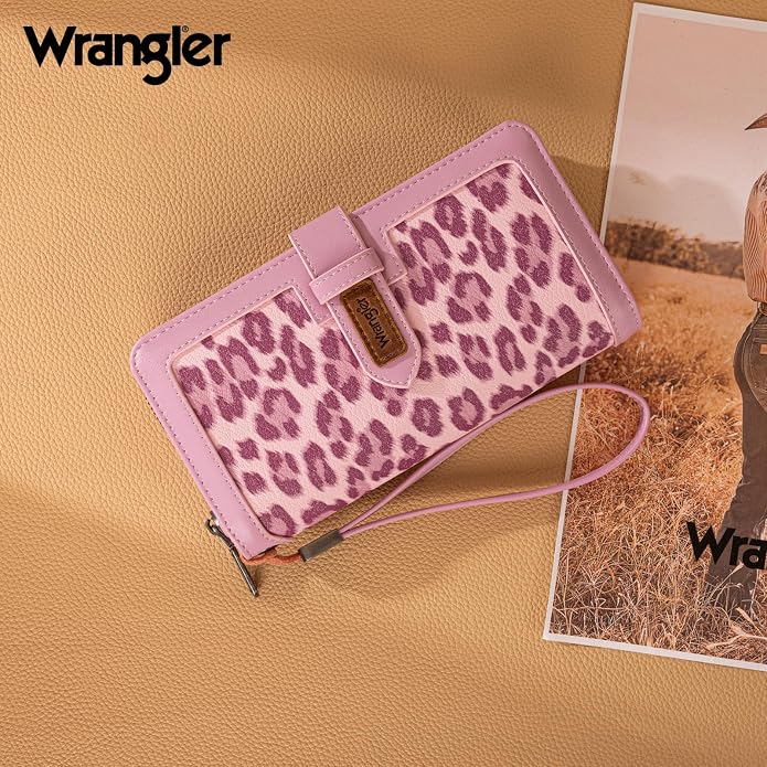 X Wrangler Women's Wallets Bifold Wristlet Wallets for Women Large Capacity Credit Card Wallet with ID Window - Image 6