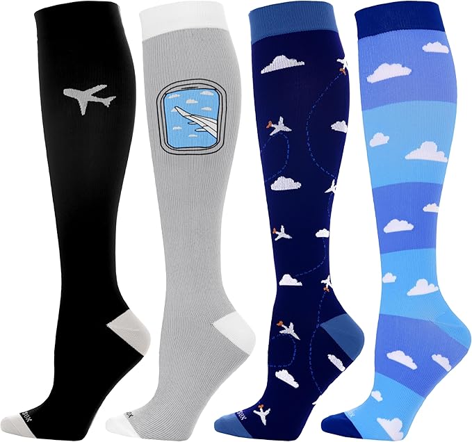 LEVSOX Compression Socks Women and Men, 20-30mmHg, Best for Nurses, Travel, Pregnancy by Levsox